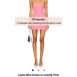 Lovers + Friends Candy Pink Mini Dress Size XS